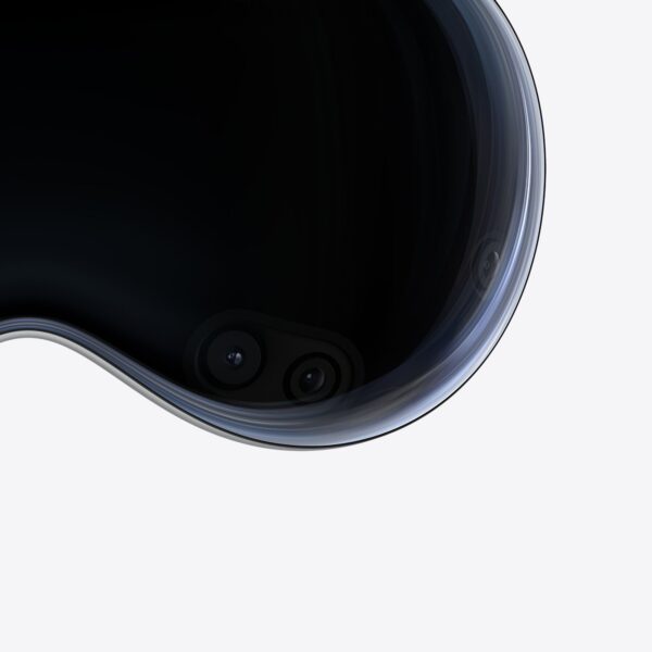 Apple Vision Pro Europe - closeup view glass - Vinke Online Store